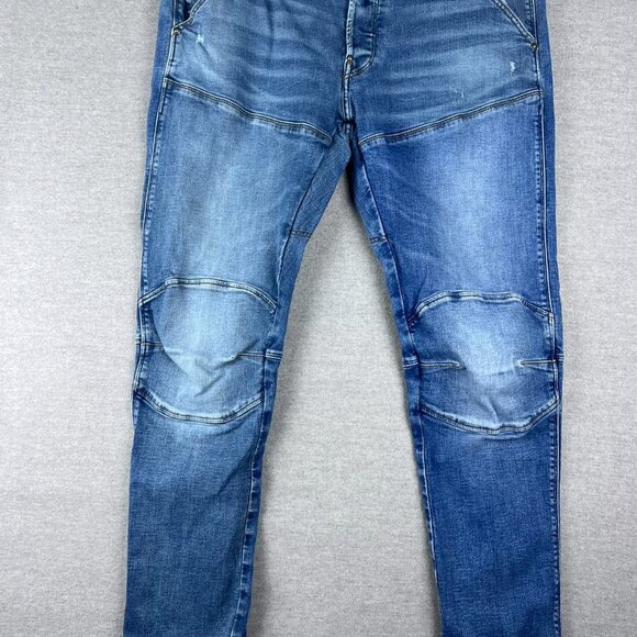 G-Star Raw 5620 3D Slim Blue Men Jeans size 36/28 - Picture 3 of 6
